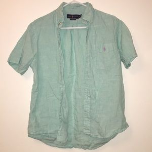 Polo button up tee